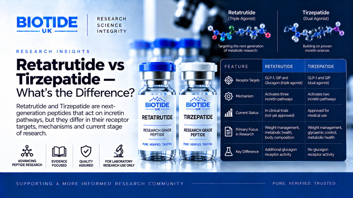 Retatrutide vs Tirzepatide: Research Comparison