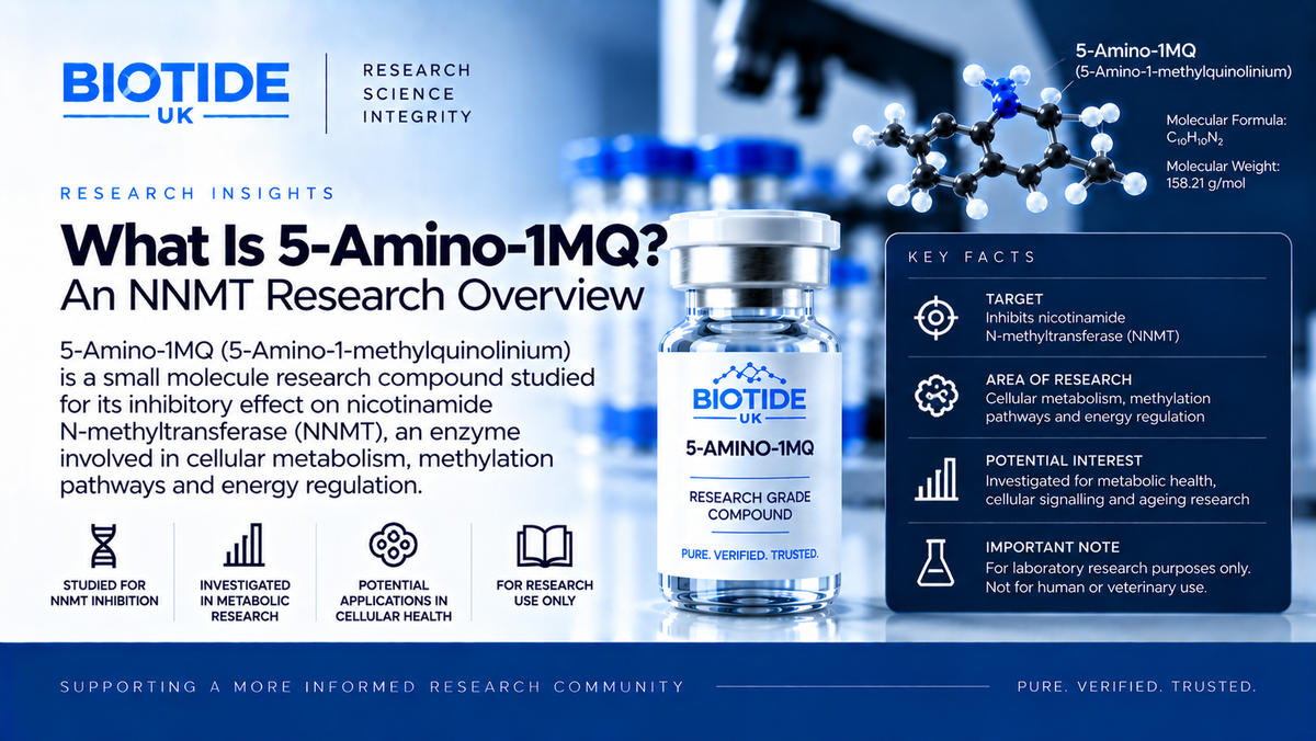 What Is 5-Amino-1MQ? An NNMT Research Overview
