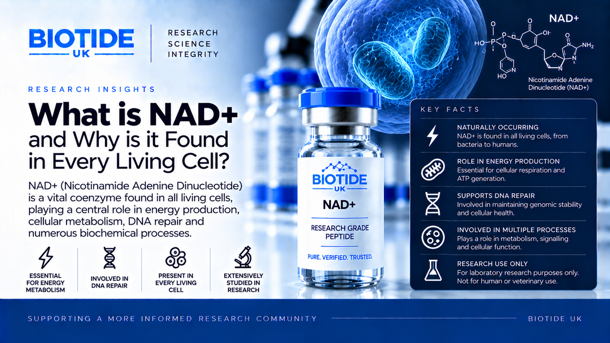 What Is NAD+? A Cellular Research Overview